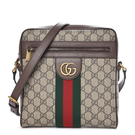 gucci ophidia gg supreme canvas messenger bag|authentic gucci ophidia crossbody bag.